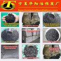 Walnut activated carbon filter media